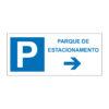 Sinalética / Pictograma PARQUE ESTACIONAMENTO SETA DIREITA - PQ7306
