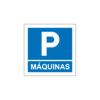 Sinalética / Pictograma PARQUE ESTACIONAMENTO MÁQUINAS - PQ7499