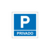 Sinalética / Pictograma PARQUE ESTACIONAMENTO PRIVADO - PQ7512 - Allsigns Sinalética / Pictograma PARQUE ESTACIONAMENTO PRIVADO - PQ7512