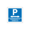 Sinalética / Pictograma PARQUE ESTACIONAMENTO RESERVADO À GERÊNCIA ESQUERDA DIREITA - PQ7529 - Allsigns Sinalética / Pictograma PARQUE ESTACIONAMENTO RESERVADO À GERÊNCIA ESQUERDA DIREITA - PQ7529