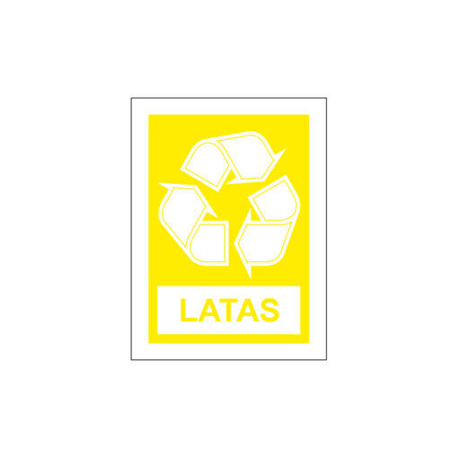 Sinalética / Pictograma LATAS - RE7677