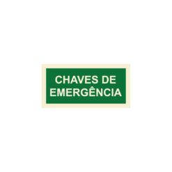 Sinalética / Pictograma CHAVES EMERGÊNCIA - EM2096