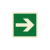 Sinalética / Pictograma SETA SAÍDA DIREITA ESQUERDA FRENTE CIMA BAIXO - EM2300