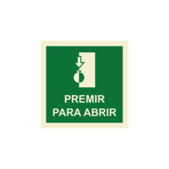 Sinalética / Pictograma PREMIR PARA ABRIR - EM2337
