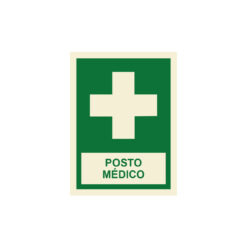 Sinalética / Pictograma POSTO MÉDICO - EM2417
