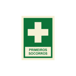 Sinalética / Pictograma PRIMEIROS SOCORROS - EM2418