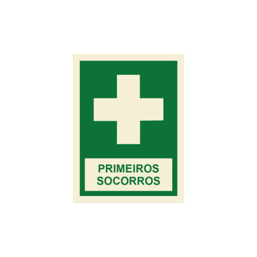 Sinalética / Pictograma PRIMEIROS SOCORROS - EM2418