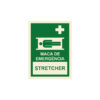 Sinalética / Pictograma MACA DE EMERGÊNCIA STRETCHER - EM2428