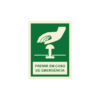 Sinalética / Pictograma PREMIR EM CASO EMERGÊNCIA - EM2437