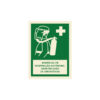 Sinalética / Pictograma APARELHO RESPIRAÇÃO AUTÓNOMA EMERGÊNCIA - EM2438