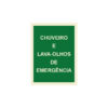 Sinalética / Pictograma CHUVEIRO E LAVA-OLHOS DE EMERGÊNCIA - EM2444