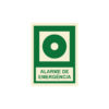 Sinalética / Pictograma BOTÃO ALARME EMERGÊNCIA - EM2450