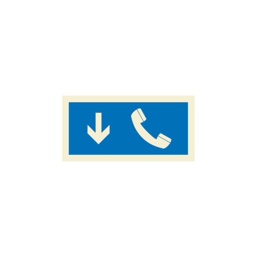 Sinalética / Pictograma INDICAÇÃO LOCAL TELEFONE SETA ESQUERDA DIREITA FRENTE - ID4732