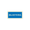 Sinalética / Pictograma BILHETEIRA - IF4842 - Allsigns Sinalética / Pictograma BILHETEIRA - IF4842