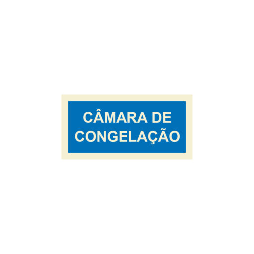 Sinalética / Pictograma CÂMARA DE CONGELAÇÃO - IF4863