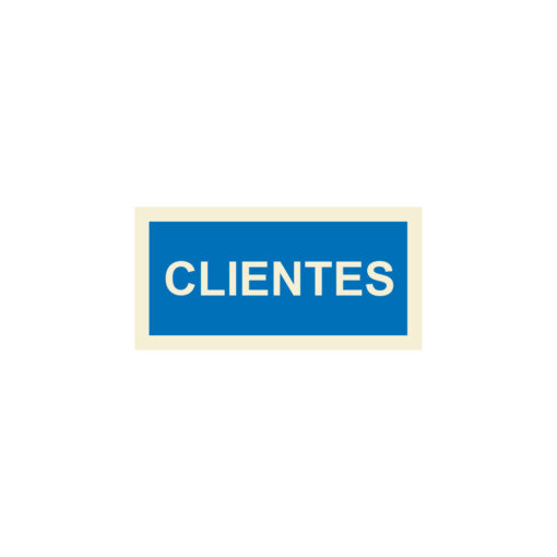 Sinalética / Pictograma CLIENTES - IF4892