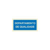 Sinalética / Pictograma DEPARTAMENTO DE QUALIDADE - IF4919 - Allsigns Sinalética / Pictograma DEPARTAMENTO DE QUALIDADE - IF4919