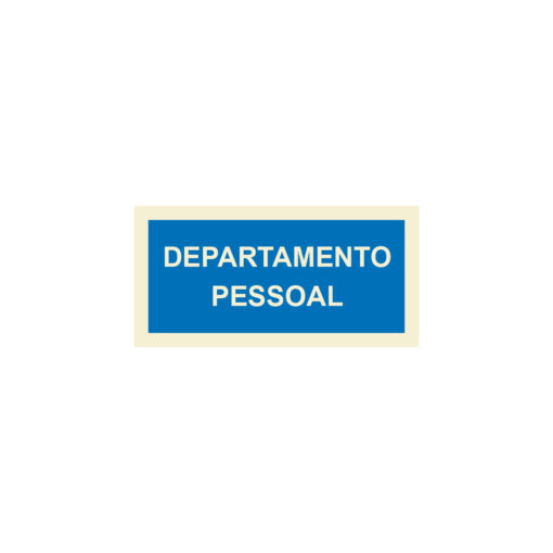 Sinalética / Pictograma DEPARTAMENTO PESSOAL - IF4921