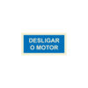 Sinalética / Pictograma DESLIGAR O MOTOR - IF4927