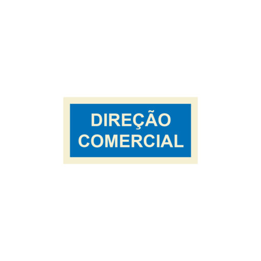 Sinalética / Pictograma DIREÇÃO COMERCIAL - IF4932