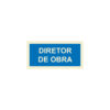 Sinalética / Pictograma DIRETOR DE OBRA - IF4940