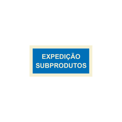 Sinalética / Pictograma EXPEDIÇÃO SUBPRODUTOS - IF4989
