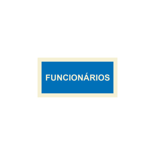 Sinalética / Pictograma FUNCIONÁRIOS - IF5009