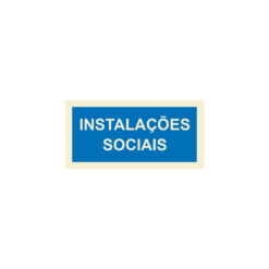 Sinalética / Pictograma INSTALAÇÕES SOCIAIS - IF5042