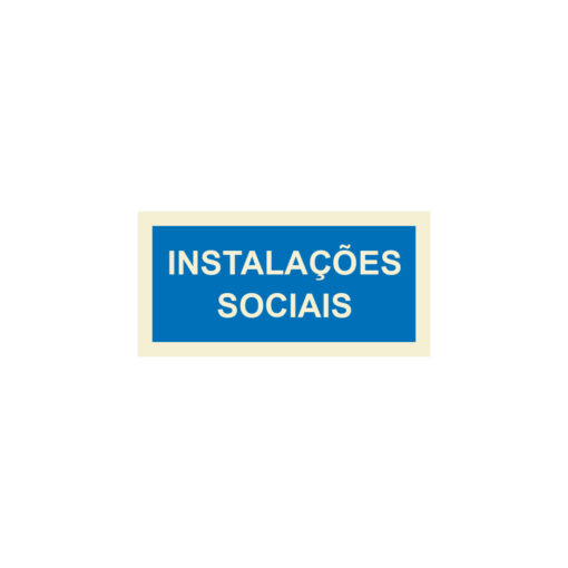 Sinalética / Pictograma INSTALAÇÕES SOCIAIS - IF5042