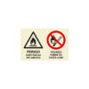 Sinalética / Pictograma PERIGO SUBSTÂNCIAS INFLAMÁVEIS PROIBIDO FUMAR FAZER LUME- CO5713 - Allsigns Sinalética / Pictograma PERIGO SUBSTÂNCIAS INFLAMÁVEIS PROIBIDO FUMAR FAZER LUME- CO5713