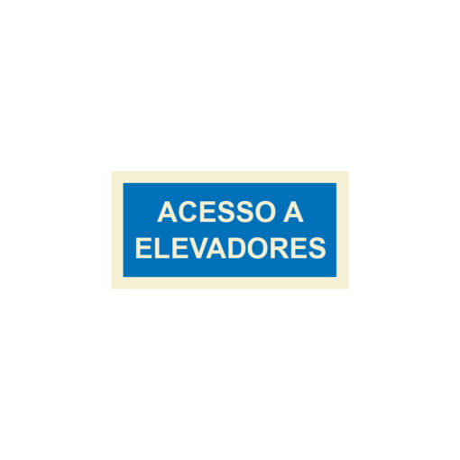 Sinalética / Pictograma ACESSO A ELEVADORES - IF4755