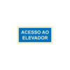 Sinalética / Pictograma ACESSO AO ELEVADOR - IF4756