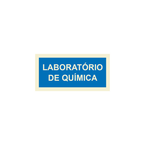 Sinalética / Pictograma LABORATÓRIO DE QUÍMICA - IF5048
