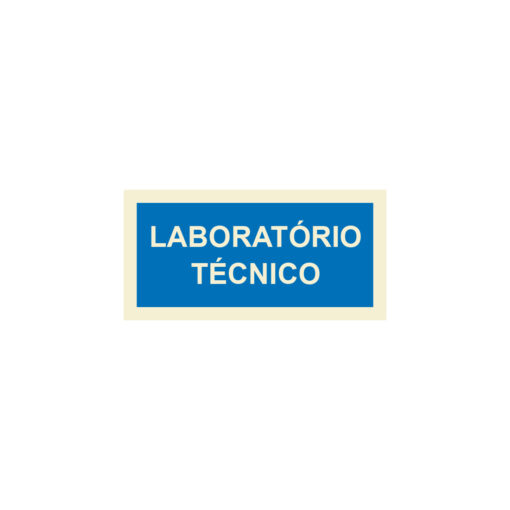Sinalética / Pictograma LABORATÓRIO TÉCNICO - IF5049