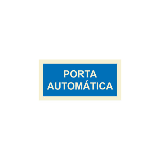 Sinalética / Pictograma PORTA AUTOMATICA - IF5112