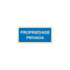 Sinalética / Pictograma PROPRIEDADE PRIVADA - IF5127