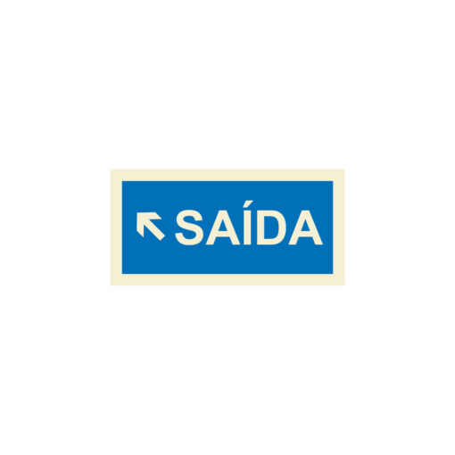 Sinalética / Pictograma SAIDA SETA ESQUERDA DIREITA FRENTE CIMA BAIXO - IF5168