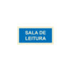 Sinalética / Pictograma SALA DE LEITURA - IF5223