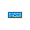 Sinalética / Pictograma SERVICO DE OPERACOES - IF5257 - Allsigns Sinalética / Pictograma SERVICO DE OPERACOES - IF5257