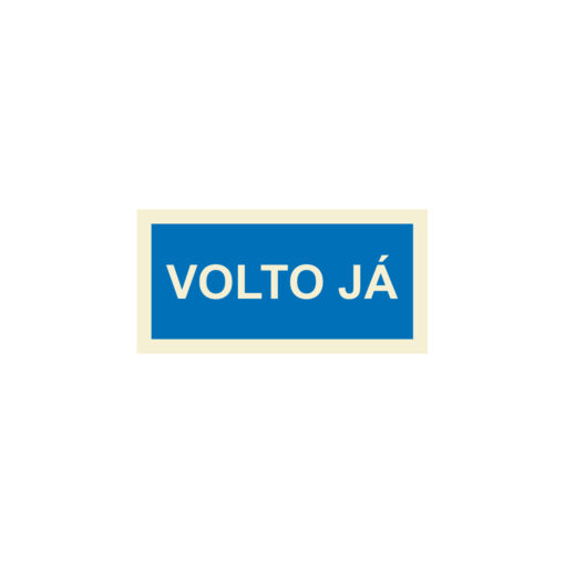 Sinalética / Pictograma VOLTO JA - IF5307
