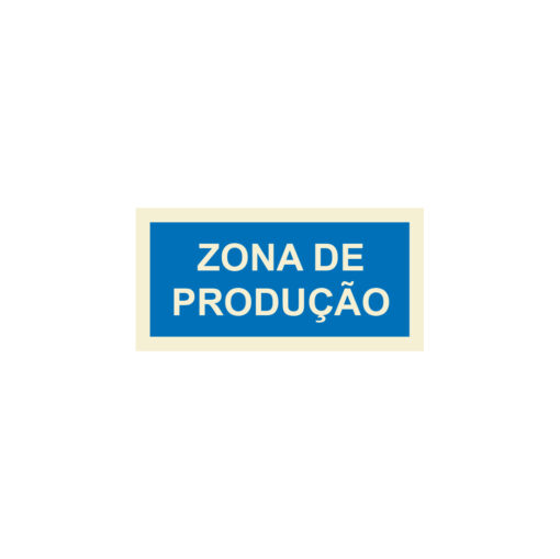 Sinalética / Pictograma ZONA PRODUCAO - IF5322