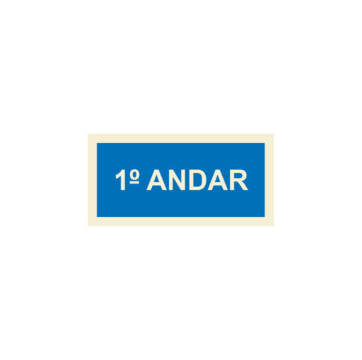 Sinalética / Pictograma INFORMACAO PISOS ANDAR 1 - IP4676