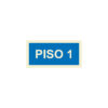 Sinalética / Pictograma INFORMACAO PISOS PISO 1 - IP4712