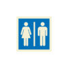Sinalética / Pictograma WC MISTO FEMININO MASCULINO - IS4501