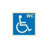 Sinalética / Pictograma WC DEFICIENTES - IS4510