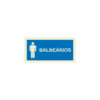 Sinalética / Pictograma BALNEARIOS MASCULINO - IS4636