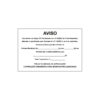 Sinalética / Pictograma AVISOS DE LICENCIAMENTO DE OBRAS - LO7031 - Allsigns Sinalética / Pictograma AVISOS DE LICENCIAMENTO DE OBRAS - LO7031