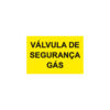 Sinalética / Pictograma VALVULA DE SEGURANCA GAS - PD7181