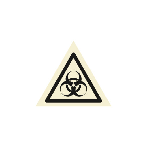Sinalética / Pictograma PERIGO BIOLOGICO - PE3027