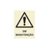 Sinalética / Pictograma PERIGO ATENCAO EM MANUTENCAO - PE3207 - Allsigns Sinalética / Pictograma PERIGO ATENCAO EM MANUTENCAO - PE3207